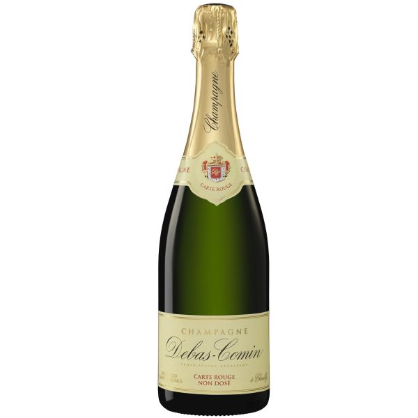 CHAMPAGNE DEBAS COMIN Grand Cru Carte Rouge Brut Zéro Non Dosé